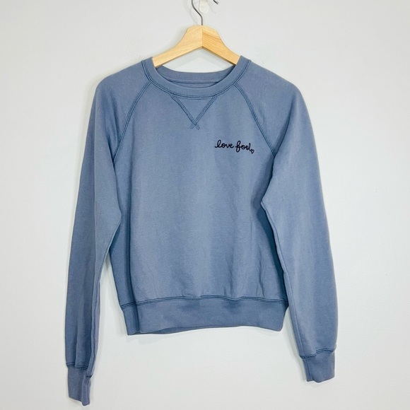 Abercrombie& fitch love fool pullover sweatshirt size xxs - Picture 1 of 4